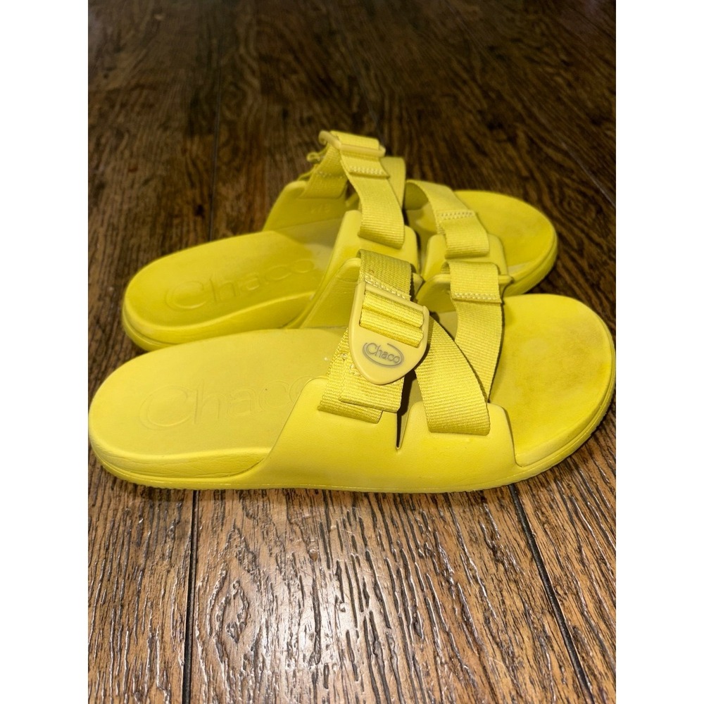 CHACOS Women's CHILLOS Green Slide Sandals Size 8